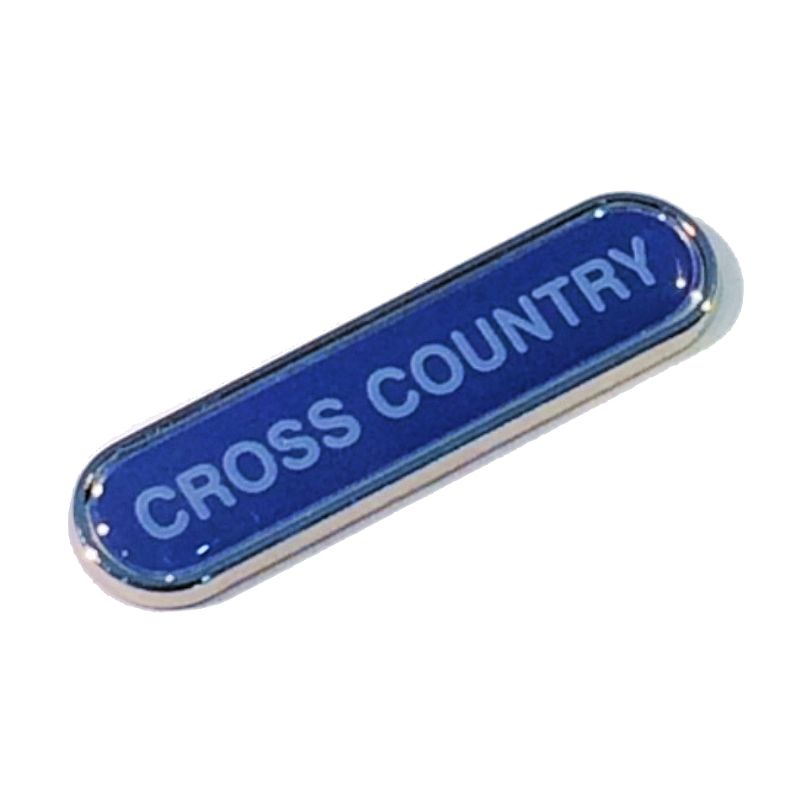 CROSS COUNTRY badge
